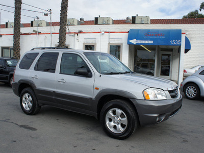 mazda tribute 2003 silver suv lx v6 gasoline 6 cylinders dohc front wheel drive automatic 92882