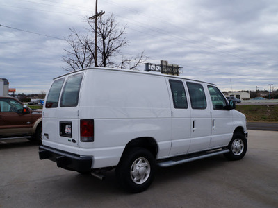 ford e series cargo 2012 white van e 250 flex fuel 8 cylinders rear wheel drive automatic 76205