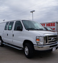 ford e series cargo 2012 white van e 250 flex fuel 8 cylinders rear wheel drive automatic 76205