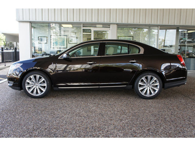 lincoln mks 2013 brown sedan 202a gasoline 6 cylinders all whee drive automatic 77043