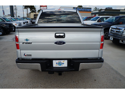 ford f 150 2013 silver gasoline 6 cylinders 2 wheel drive automatic 77338