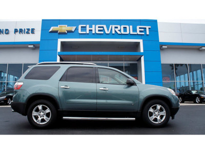 gmc acadia 2009 sage green suv sle gasoline 6 cylinders front wheel drive automatic 33177