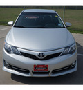 toyota camry 2012 silver sedan se gasoline 4 cylinders front wheel drive automatic 77338