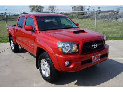 toyota tacoma 2011 red prerunner v6 gasoline 6 cylinders 2 wheel drive automatic 77338