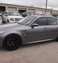 bmw m5 2008 gray sedan gasoline 10 cylinders rear wheel drive automatic 77338