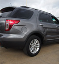 ford explorer 2012 gray suv xlt gasoline 6 cylinders 2 wheel drive shiftable automatic 77505