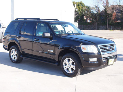 ford explorer 2008 black suv xlt gasoline 6 cylinders 2 wheel drive automatic 77043