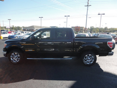 ford f 150 2013 black xlt gasoline 6 cylinders 2 wheel drive automatic 37087