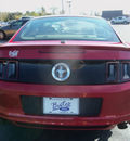 ford mustang 2013 red coupe gasoline 6 cylinders rear wheel drive automatic 37087