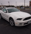 ford mustang 2013 performance white coupe premium gasoline 8 cylinders rear wheel drive automatic 77642