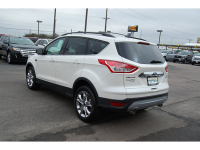 ford escape 2013 off white suv sel gasoline 4 cylinders front wheel drive shiftable automatic 77642
