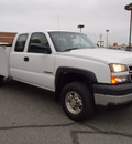 chevrolet silverado 2500hd 2007 white pickup truck 8 cylinders automatic with overdrive 99336