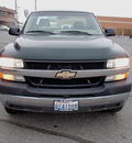 chevrolet silverado 2500 2002 green pickup truck 8 cylinders automatic with overdrive 99336