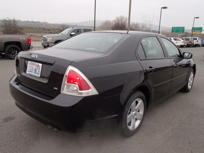 ford fusion 2006 black sedan i4 se gasoline 4 cylinders front wheel drive automatic 99352