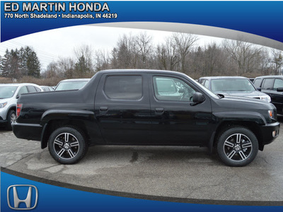 honda ridgeline 2013 black gasoline 6 cylinders 4 wheel drive automatic 46219