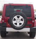 jeep wrangler unlimited 2012 red suv sahara gasoline 6 cylinders 4 wheel drive automatic 77388