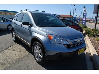 honda cr v 2008 lt  blue suv ex gasoline 4 cylinders all whee drive automatic 93955