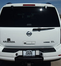 nissan armada 2011 white suv sl flex fuel 8 cylinders 2 wheel drive automatic 76018
