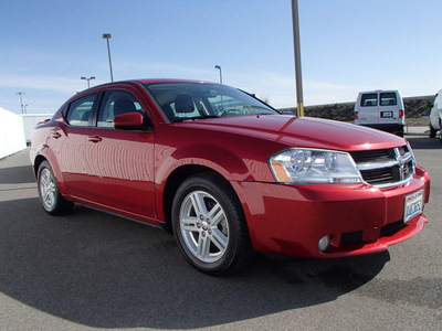 dodge avenger 2010 red sedan r t gasoline 4 cylinders front wheel drive automatic 99352