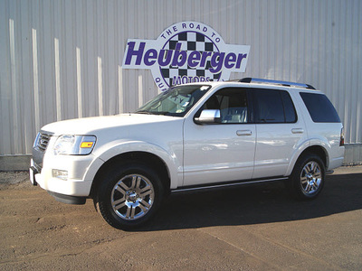 ford explorer 2009 white sand suv limited gasoline 8 cylinders 4 wheel drive automatic 80905