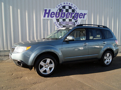 subaru forester 2010 sage green suv 2 5x limited gasoline 4 cylinders all whee drive automatic 80905