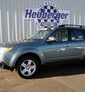 subaru forester 2010 sage green suv 2 5x limited gasoline 4 cylinders all whee drive automatic 80905