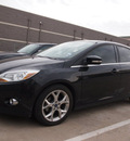 ford focus 2012 black hatchback sel flex fuel 4 cylinders front wheel drive automatic 76011