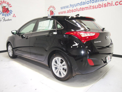 hyundai elantra gt 2013 black wagon c gasoline 4 cylinders front wheel drive automatic 75150