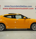 hyundai veloster 2013 yellow coupe c gasoline 4 cylinders front wheel drive automatic 75150