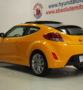 hyundai veloster 2013 yellow coupe c gasoline 4 cylinders front wheel drive automatic 75150