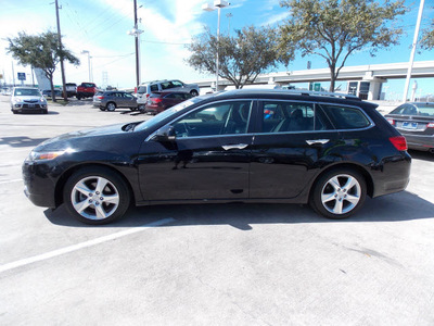 acura tsx sport wagon 2012 black wagon w tech gasoline 4 cylinders front wheel drive automatic 77074