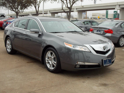 acura tl 2010 dk  gray sedan w tech gasoline 6 cylinders front wheel drive automatic 77074