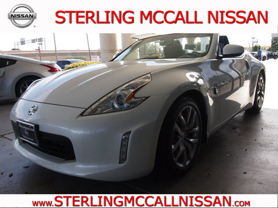 nissan 370z 2013 white touring gasoline 6 cylinders rear wheel drive automatic 77477