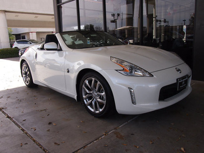 nissan 370z 2013 white touring gasoline 6 cylinders rear wheel drive automatic 77477