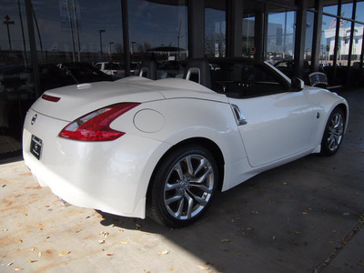 nissan 370z 2013 white touring gasoline 6 cylinders rear wheel drive automatic 77477