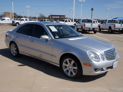 mercedes benz e class 2007 silver sedan e350 gasoline 6 cylinders rear wheel drive automatic 76108