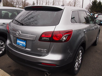 mazda cx 9 2013 liquid silver metal suv grand touring gasoline 6 cylinders all whee drive automatic 07702