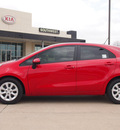 kia rio5 2013 dk  red hatchback lx gasoline 4 cylinders front wheel drive automatic 75150