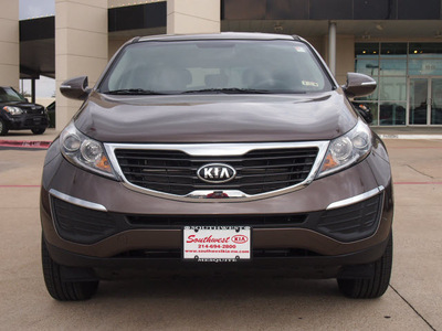 kia sportage 2013 brown lx gasoline 4 cylinders front wheel drive automatic 75150