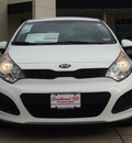 kia rio5 2013 white hatchback lx gasoline 4 cylinders front wheel drive automatic 75150