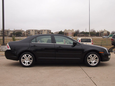 ford fusion 2009 black sedan sel gasoline 4 cylinders front wheel drive automatic 75150