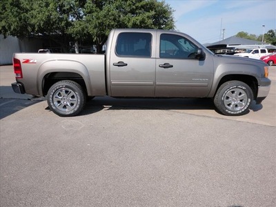 gmc sierra 1500 2013 brown pickup truck sle flex fuel 8 cylinders 2 wheel drive automatic 76401