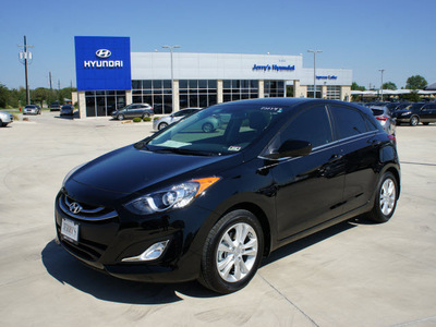 hyundai elantra gt 2013 black noir wagon gasoline 4 cylinders front wheel drive automatic 76087