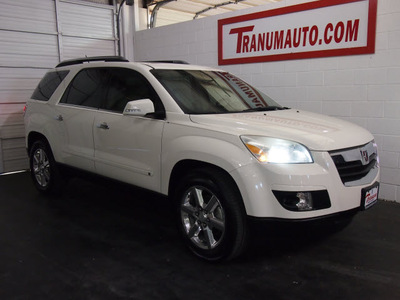 saturn outlook 2008 white suv xr gasoline 6 cylinders front wheel drive automatic 76502