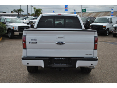 ford f 150 2013 oxford white fx2 flex fuel 8 cylinders 2 wheel drive automatic 78523