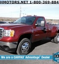 gmc sierra 3500hd 2013 red sle diesel 8 cylinders 4 wheel drive allison 78064