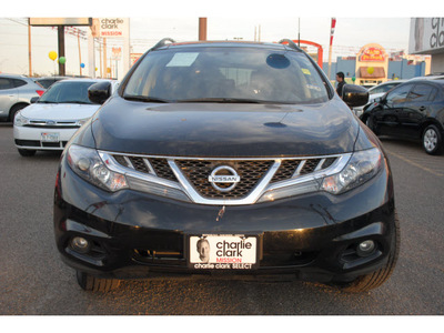nissan murano 2011 black sv gasoline 6 cylinders front wheel drive automatic 78552