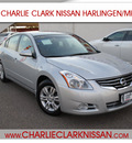 nissan altima 2012 silver sedan 2 5 sl gasoline 4 cylinders front wheel drive automatic 78552