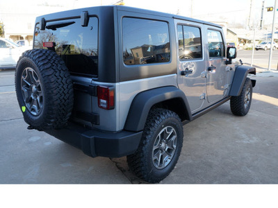 jeep wrangler unlimited 2013 silver suv rubicon gasoline 6 cylinders 4 wheel drive automatic 78624