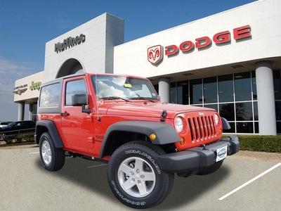 jeep wrangler 2013 red suv sport gasoline 6 cylinders 4 wheel drive automatic 75067